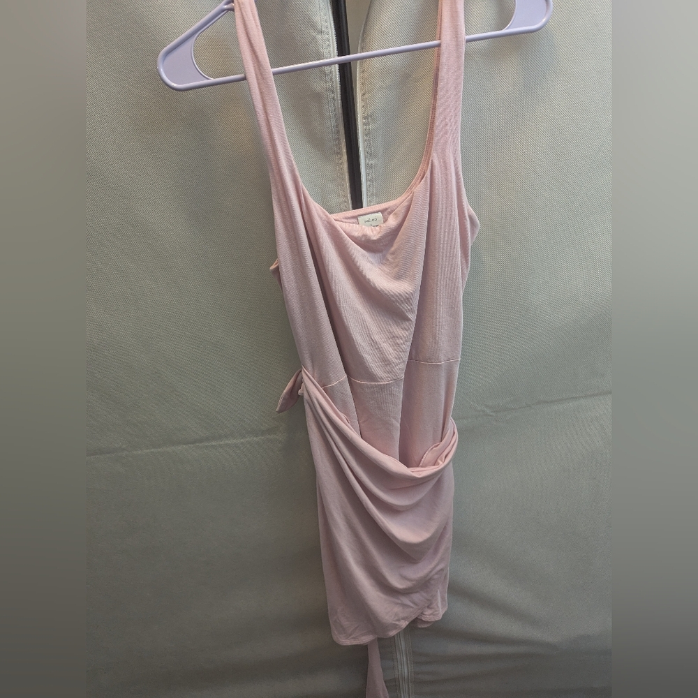 Wilfred Pink Wrap Dress